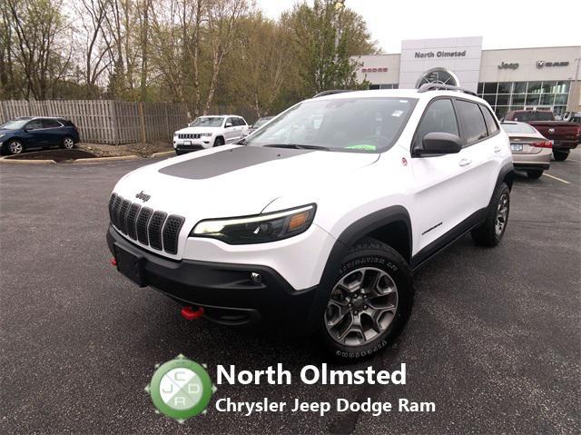 used 2021 Jeep Cherokee car, priced at $28,490