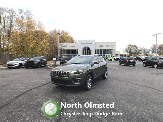 used 2021 Jeep Cherokee car, priced at $24,590