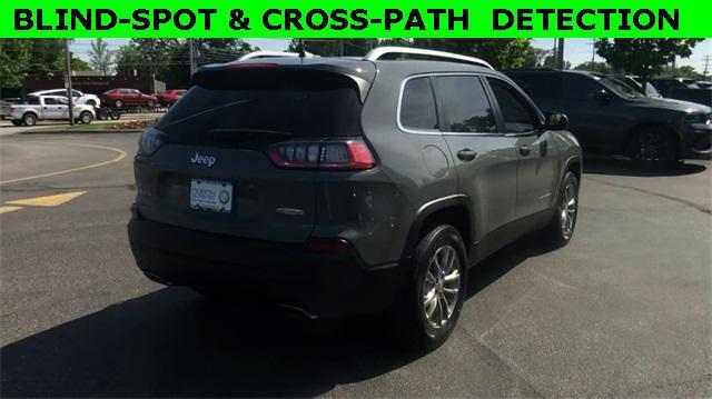 used 2021 Jeep Cherokee car, priced at $23,590