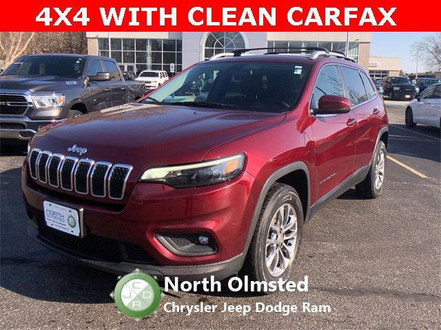 used 2019 Jeep Cherokee car, priced at $15,790