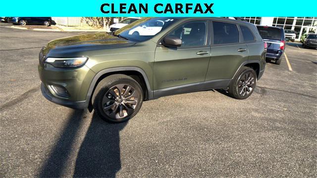 used 2021 Jeep Cherokee car, priced at $22,990