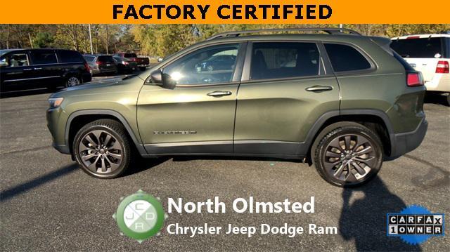 used 2021 Jeep Cherokee car, priced at $22,990