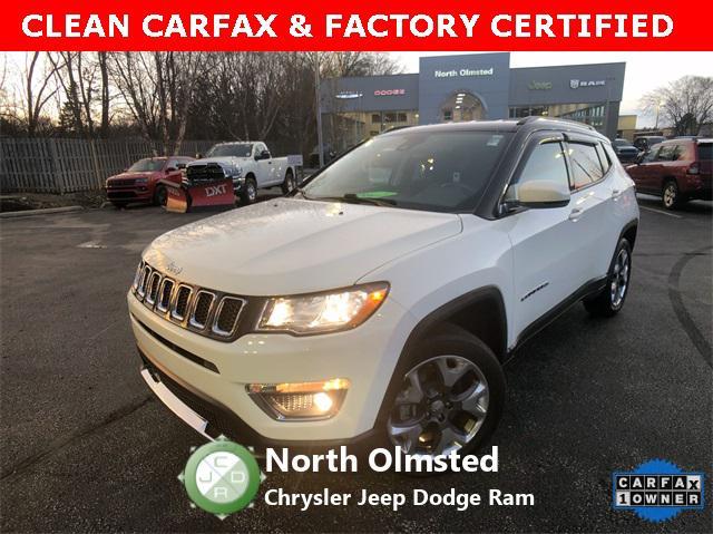 used 2021 Jeep Compass car, priced at $21,790