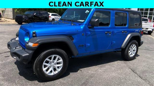 used 2023 Jeep Wrangler car, priced at $33,790