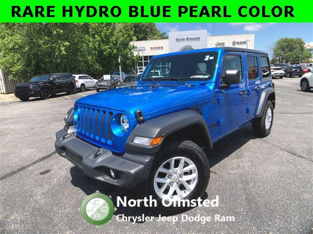 used 2023 Jeep Wrangler car, priced at $33,790