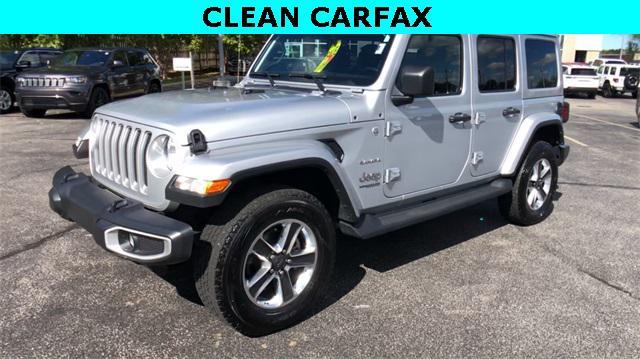 used 2022 Jeep Wrangler Unlimited car, priced at $39,290