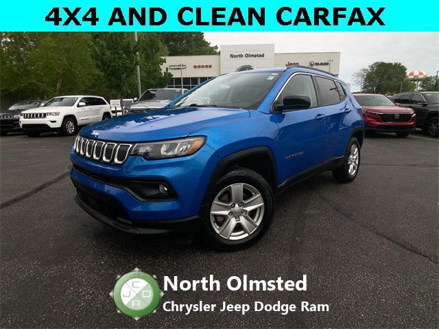used 2022 Jeep Compass car, priced at $22,590