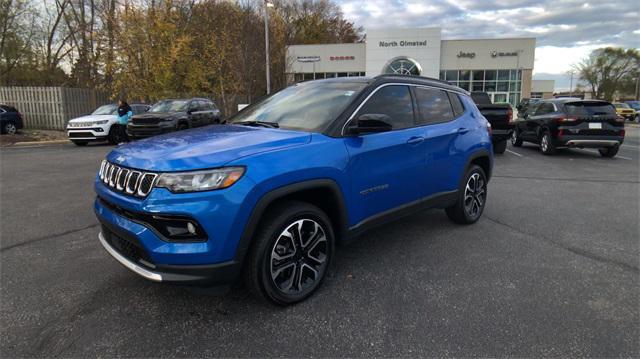 used 2023 Jeep Compass car, priced at $27,290