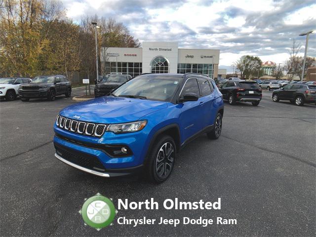 used 2023 Jeep Compass car, priced at $27,290