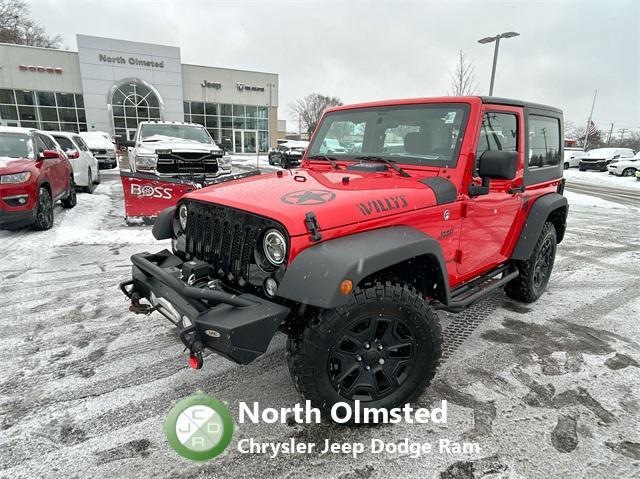 used 2017 Jeep Wrangler car, priced at $21,990