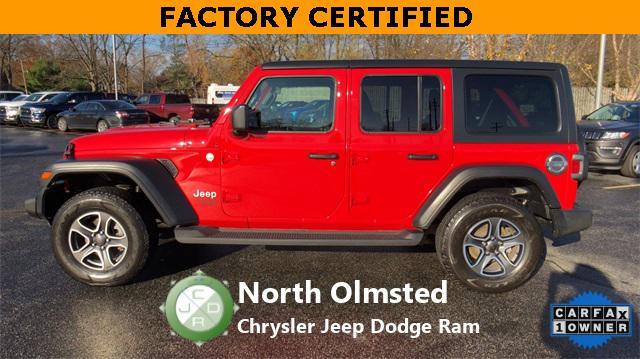 used 2020 Jeep Wrangler Unlimited car, priced at $29,190