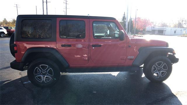 used 2020 Jeep Wrangler Unlimited car, priced at $30,490