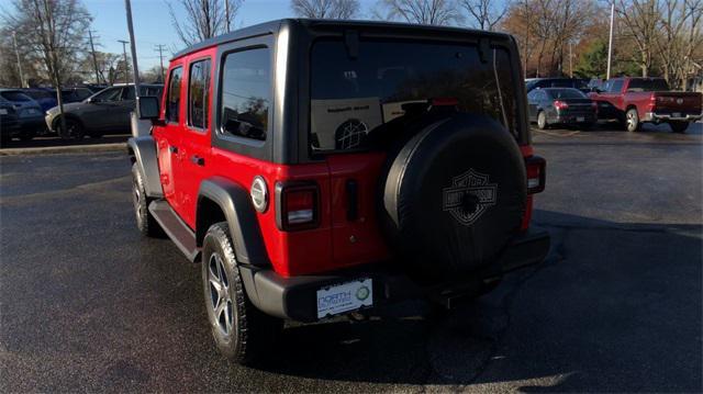 used 2020 Jeep Wrangler Unlimited car, priced at $30,490