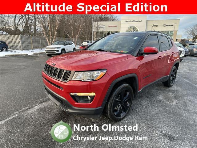 used 2021 Jeep Compass car, priced at $19,790