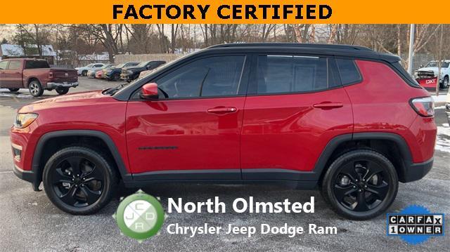 used 2021 Jeep Compass car, priced at $19,790