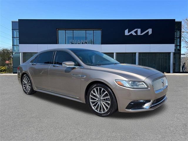 used 2018 Lincoln Continental car, priced at $21,900