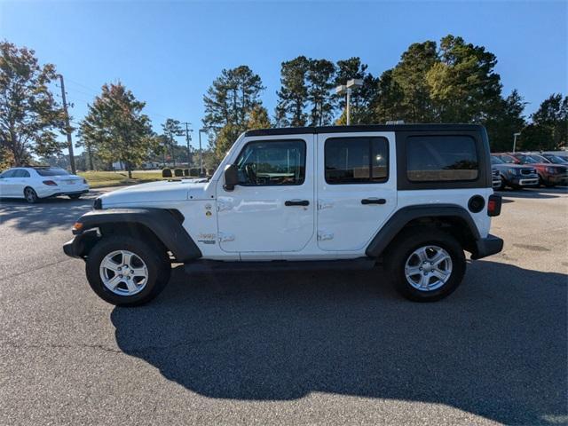 used 2018 Jeep Wrangler Unlimited car, priced at $23,900