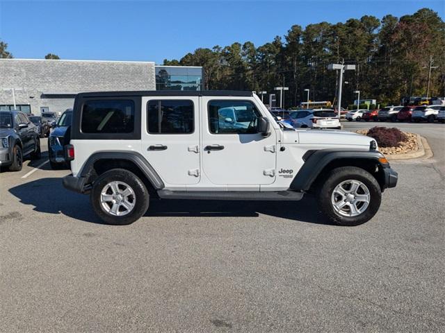 used 2018 Jeep Wrangler Unlimited car, priced at $23,900