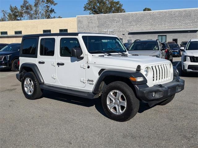 used 2018 Jeep Wrangler Unlimited car, priced at $23,900