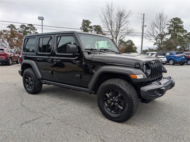 used 2021 Jeep Wrangler Unlimited car, priced at $30,900