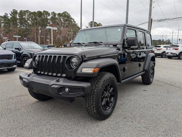 used 2021 Jeep Wrangler Unlimited car, priced at $30,900