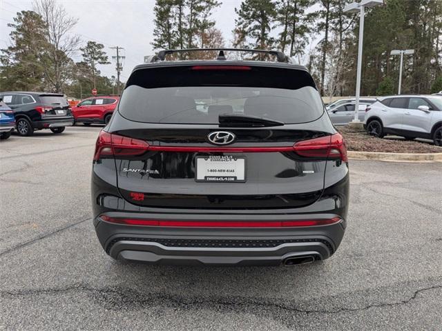 used 2022 Hyundai Santa Fe car, priced at $24,900