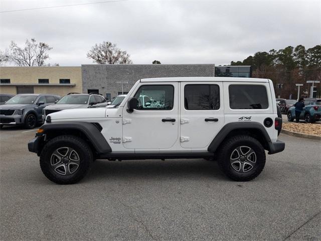 used 2021 Jeep Wrangler Unlimited car, priced at $29,900