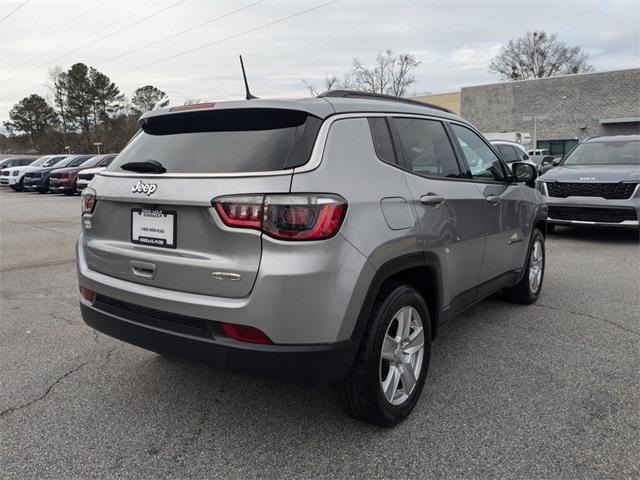 used 2022 Jeep Compass car, priced at $21,900