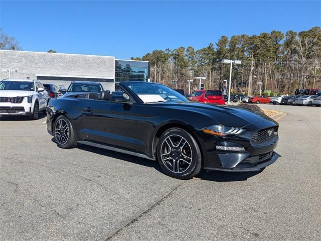 used 2022 Ford Mustang car, priced at $23,500