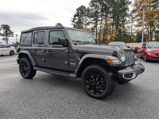 used 2021 Jeep Wrangler Unlimited 4xe car, priced at $32,900