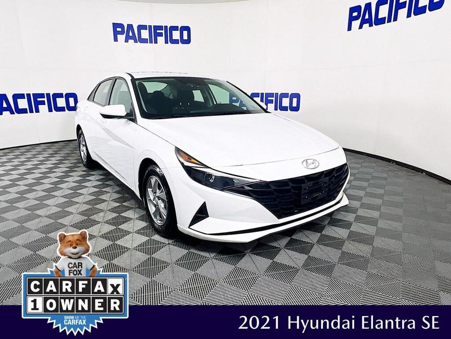 used 2021 Hyundai Elantra car, priced at $17,499