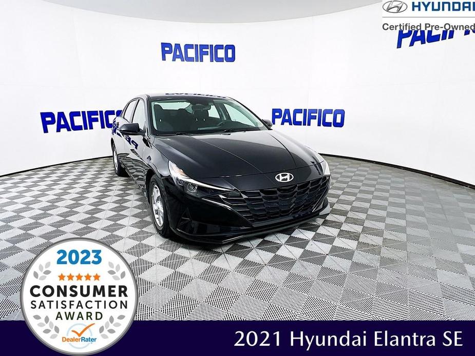used 2021 Hyundai Elantra car, priced at $17,499