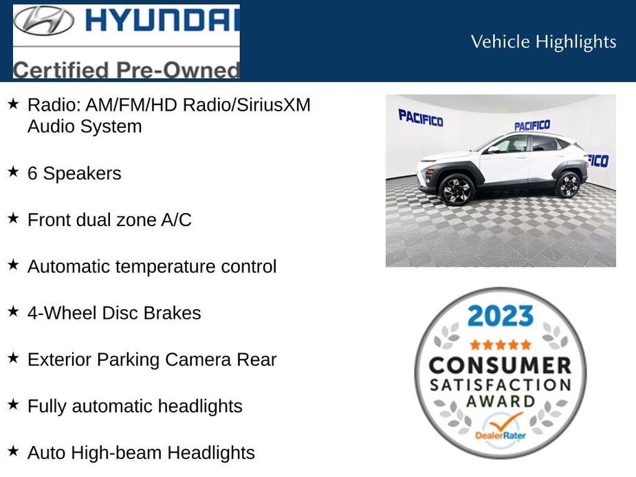 used 2024 Hyundai Kona car, priced at $27,499