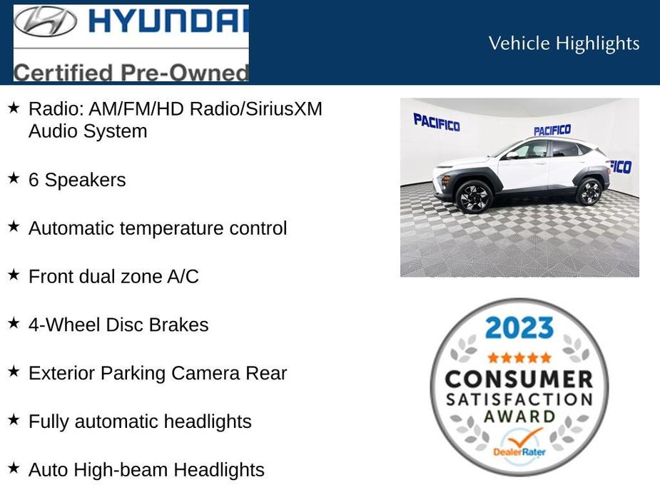 used 2024 Hyundai Kona car, priced at $25,900