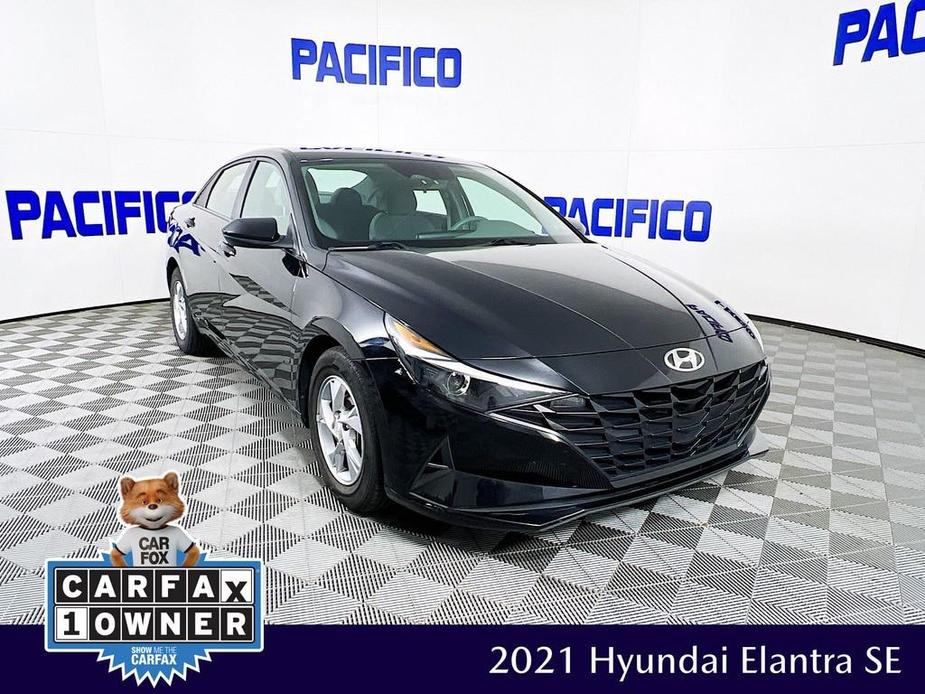 used 2021 Hyundai Elantra car, priced at $17,999