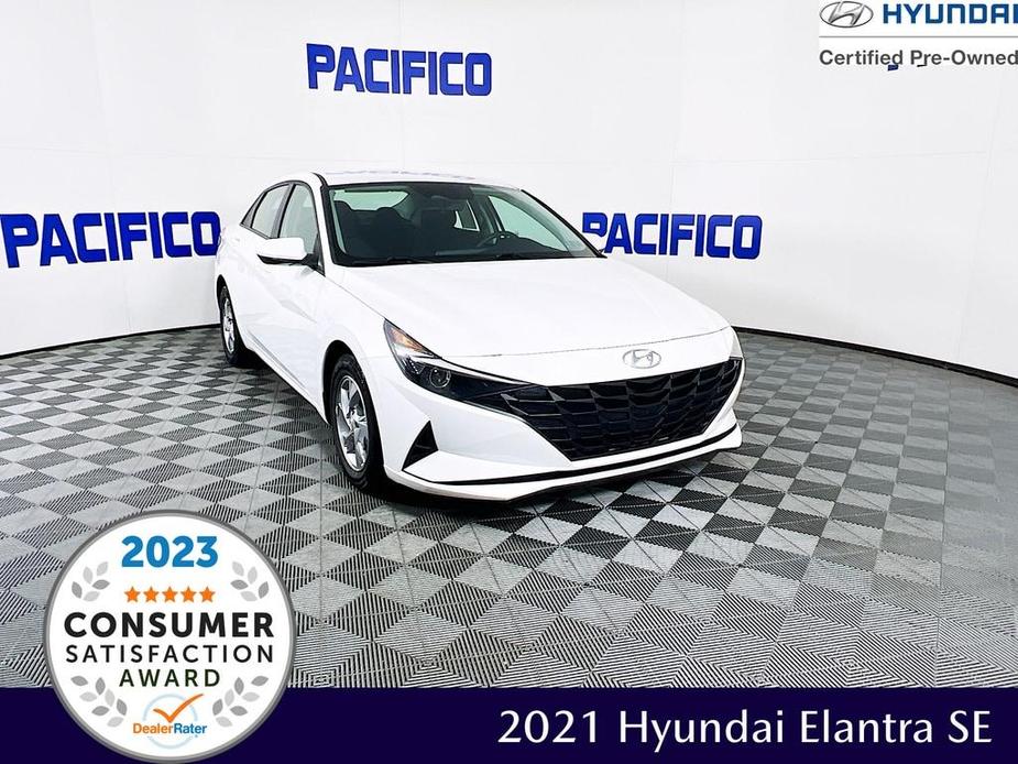 used 2021 Hyundai Elantra car, priced at $19,299