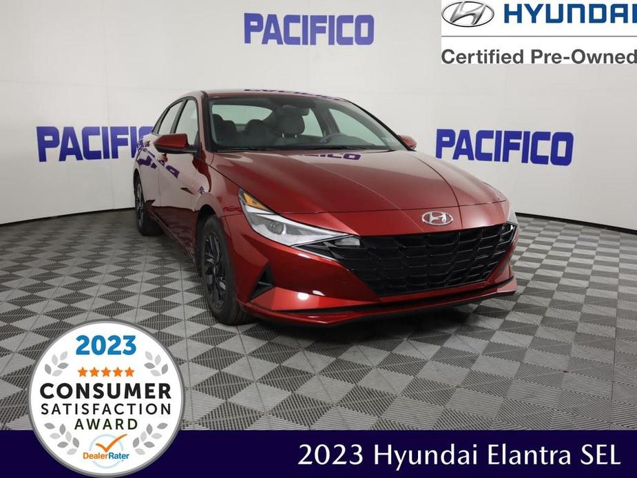 used 2023 Hyundai Elantra car, priced at $20,999