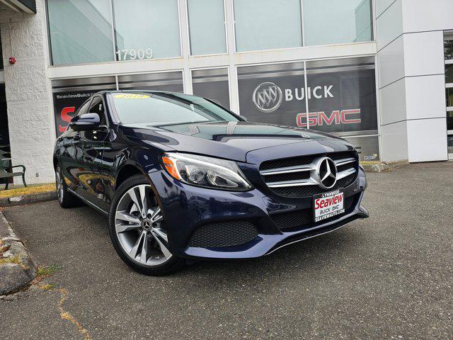 used 2018 Mercedes-Benz C-Class car, priced at $24,295