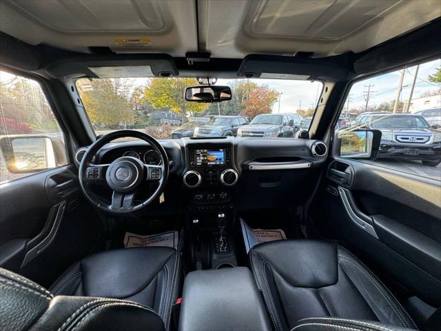 used 2013 Jeep Wrangler Unlimited car, priced at $18,995