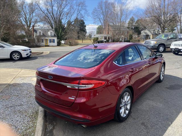 used 2017 Ford Fusion car, priced at $10,995