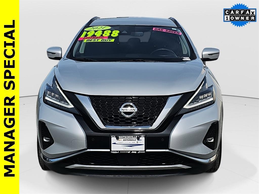 used 2021 Nissan Murano car, priced at $17,695