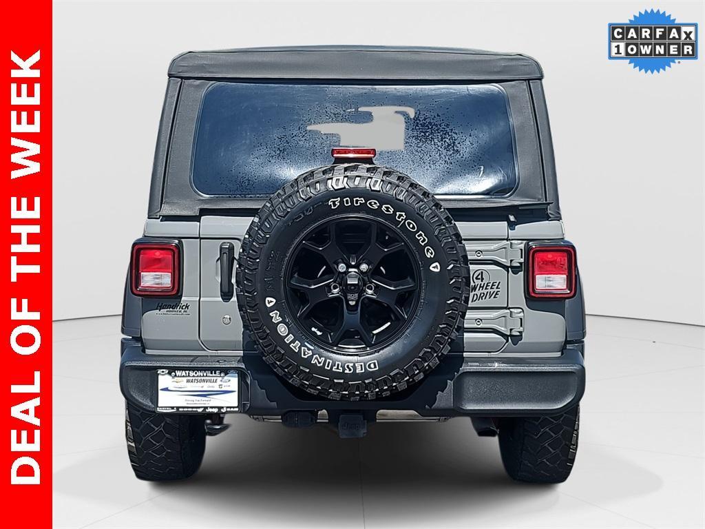 used 2021 Jeep Wrangler Unlimited car, priced at $27,910