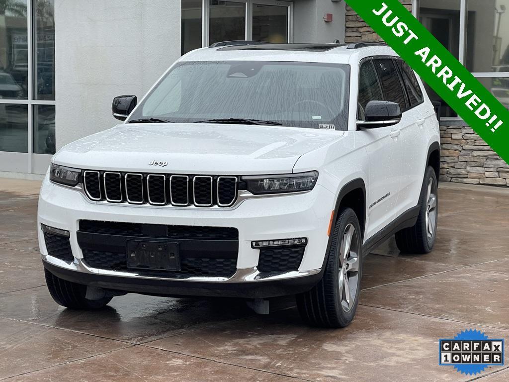 used 2021 Jeep Grand Cherokee L car, priced at $30,900