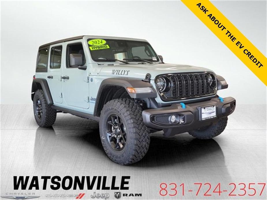 new 2024 Jeep Wrangler 4xe car, priced at $48,370