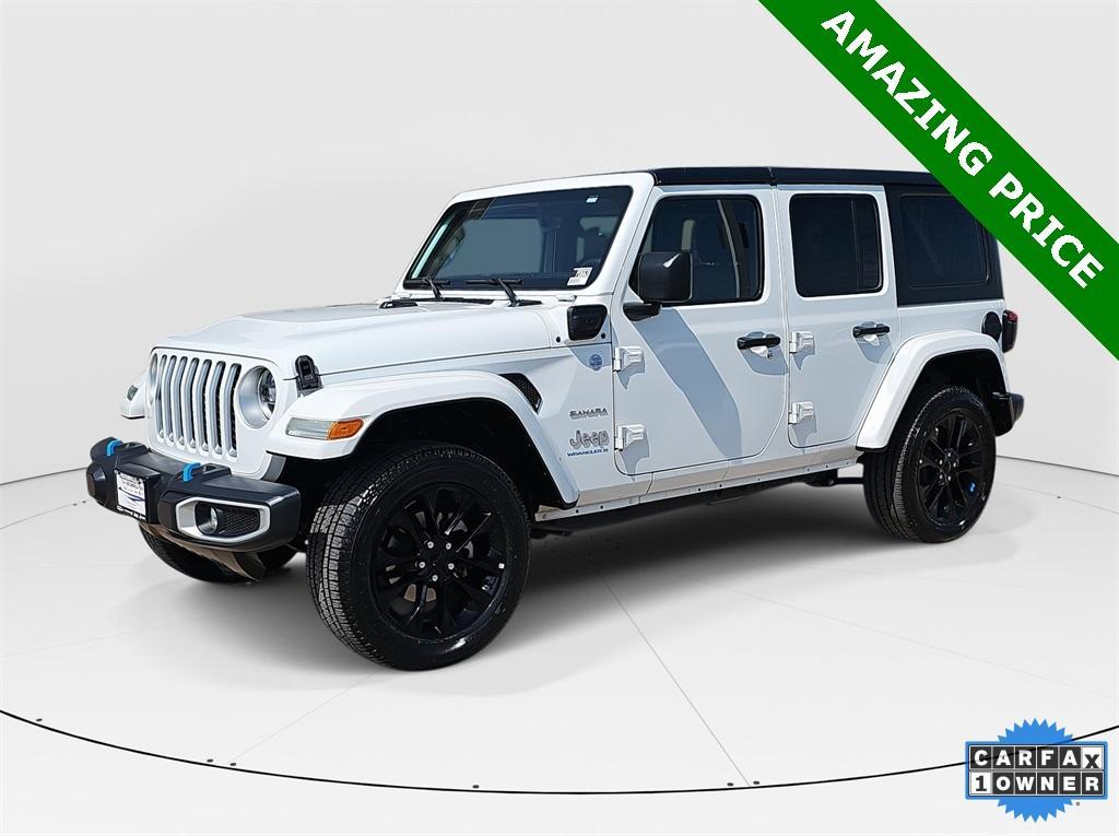 used 2023 Jeep Wrangler 4xe car, priced at $34,997