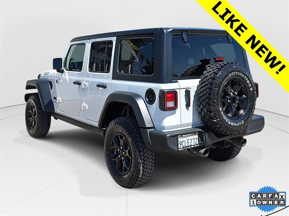 used 2022 Jeep Wrangler Unlimited car, priced at $33,795