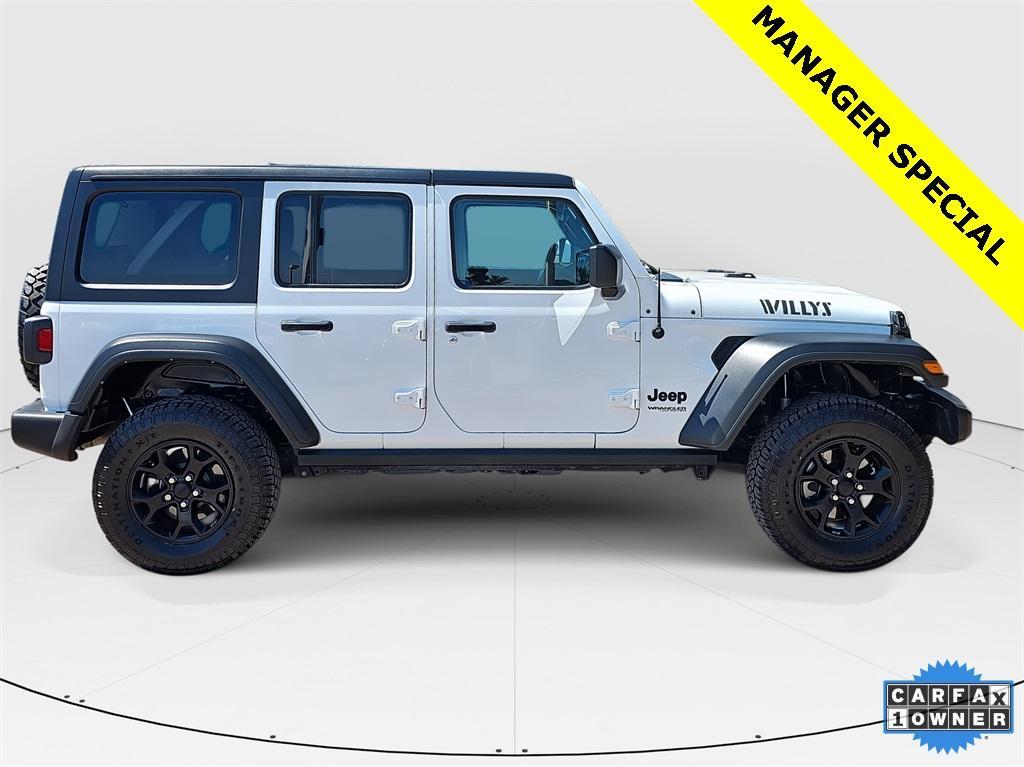 used 2022 Jeep Wrangler Unlimited car, priced at $32,947