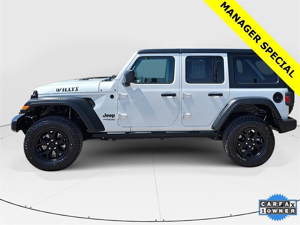 used 2022 Jeep Wrangler Unlimited car, priced at $32,947