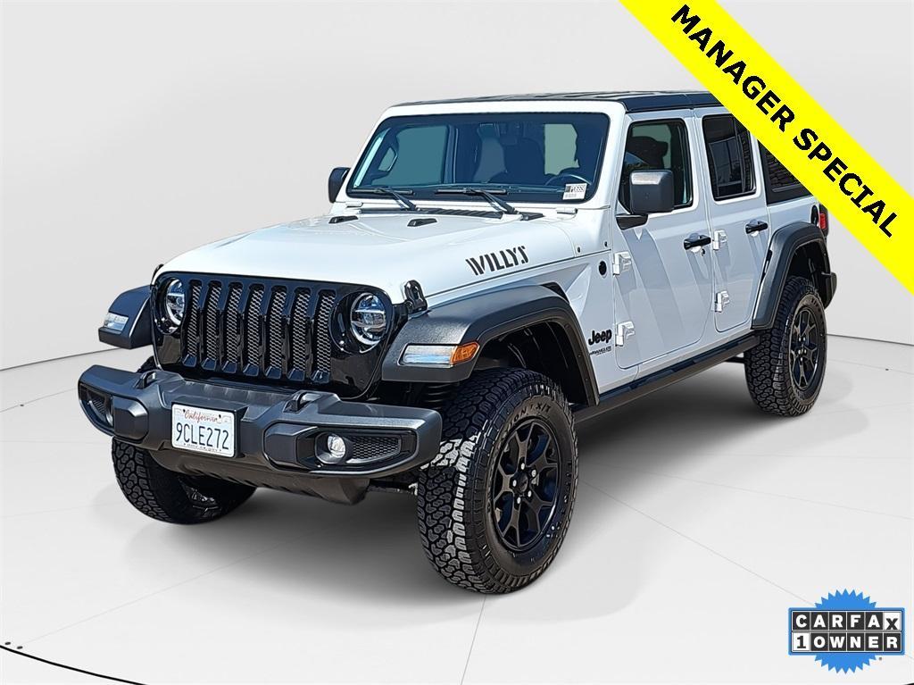 used 2022 Jeep Wrangler Unlimited car, priced at $32,947