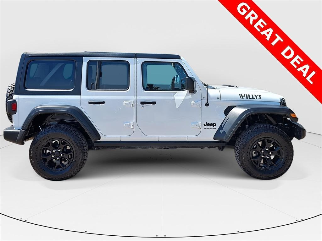 used 2022 Jeep Wrangler Unlimited car, priced at $33,490